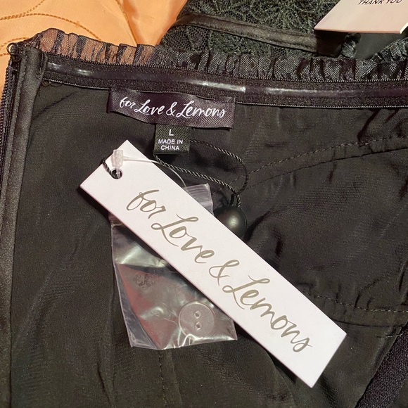 For love and lemons azalea black dress new w/ tags - Picture 9 of 16